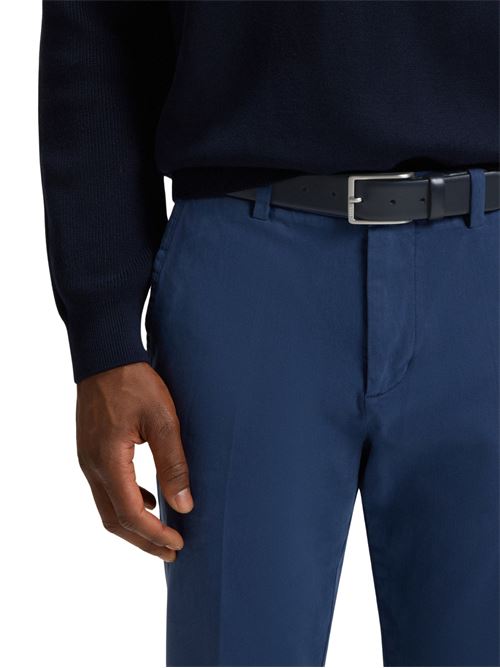 Cintura in pelle blu Hugo Boss | 50491834410